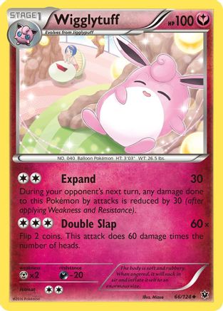 Wigglytuff 066  XY  Fates Collide - Uncommon