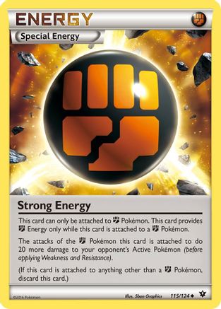 Strong Energy 115  XY  Fates Collide - Uncommon
