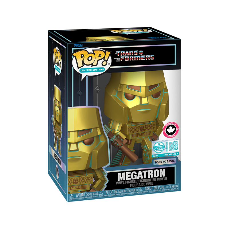 Funko Pop! Transformers: Megatron [MyPops Canada Exclusive - Limited Edition 9,500pcs]