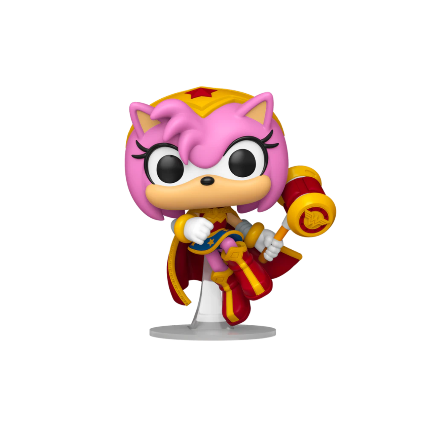 Funko Pop! DC x Sonic The Hedgehog - Shadow as Batman / Silver as The Green Lantern / Sonic as The Flash / Tails as Cyborg / Amy as Wonder Woman / Knuckles as Superman *PREORDER*
