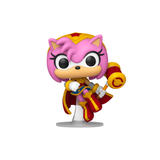Funko Pop! DC x Sonic The Hedgehog - Shadow as Batman / Silver as The Green Lantern / Sonic as The Flash / Tails as Cyborg / Amy as Wonder Woman / Knuckles as Superman *PREORDER*