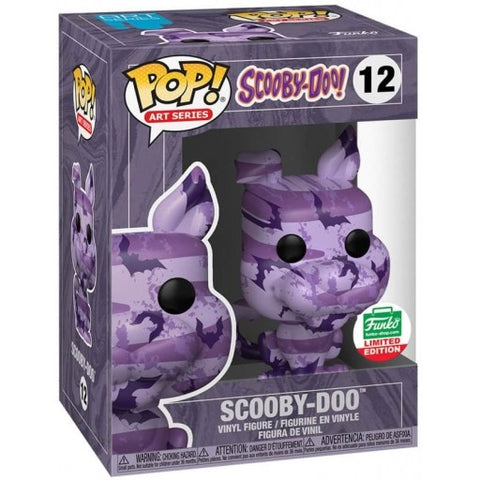 Funko Pop! ART SERIES SCOOBY DOO! SCOOBY-DOO #12 [FUNKO SHOP LIMITED ED.]
