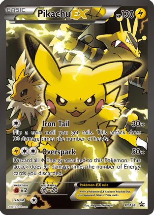 Pikachu EX XY124  - Holofoil XY Promos - Promo