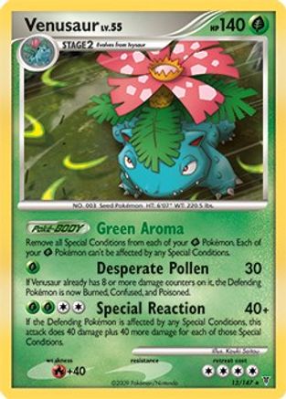 Venusaur (DPPt Supreme Victors)/147  Deck Exclusives - Rare