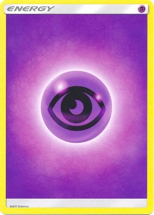 Psychic Energy (2017 Unnumbered)  - Reverse Holofoil SM Base Set - Common