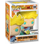 Funko Pop! Anime: Dragon Ball Super Saiyan Trunks with Sword #1281  *GLOW* [AMAZON EXCLUSIVE]