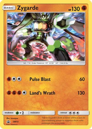 Zygarde - SM15  - Holofoil SM Promos - Promo