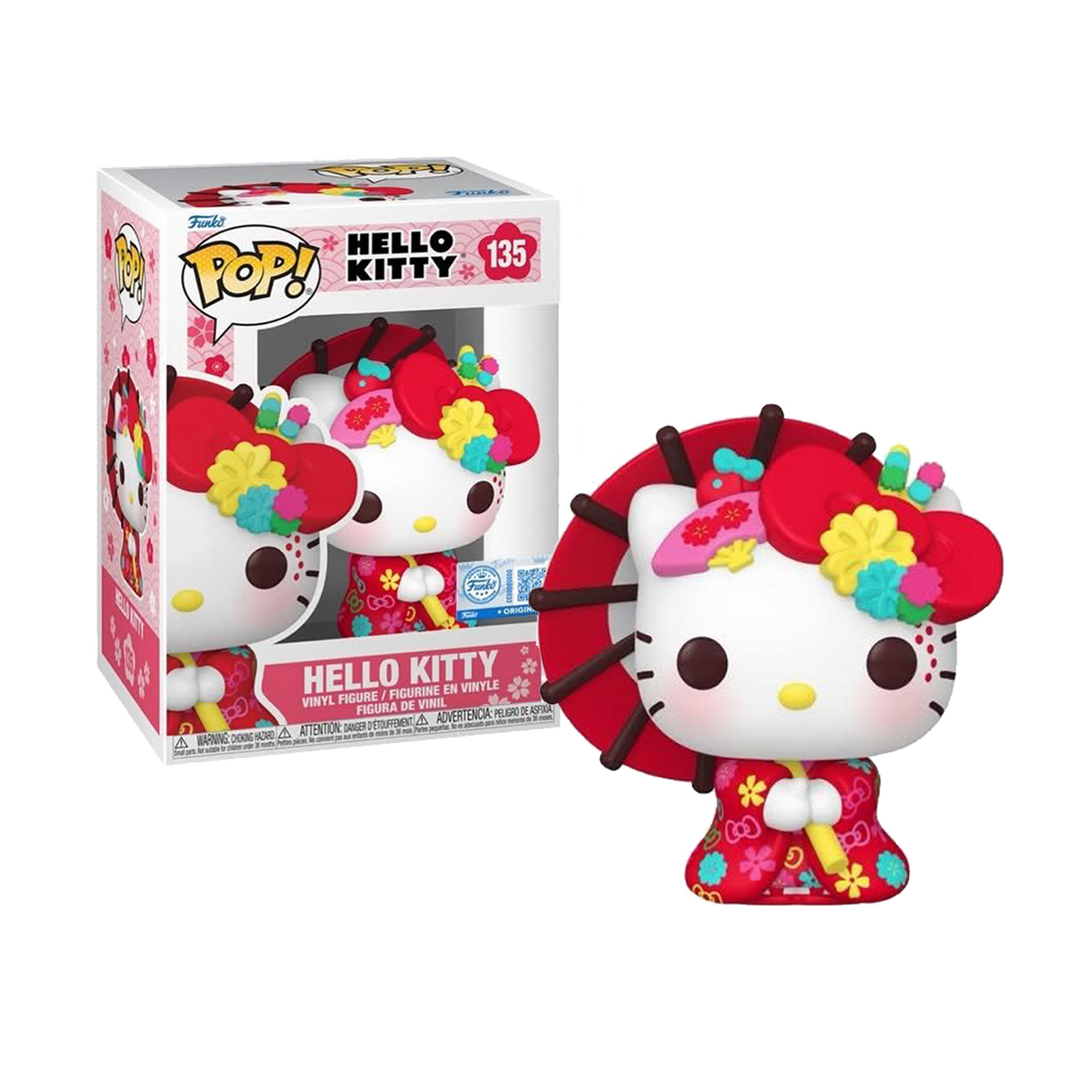 Funko Pop! Sanrio: Hello Kitty And Friends - Hello Kitty #135 / Hello Kitty On Rocking Horse / Hello Kitty (Cow) / Kuromi (Cow) / Hello Kitty (with Balloons) / Kuromi #143 *PREORDER*