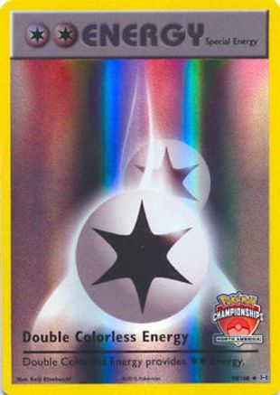 Double Colorless Energy - 90/108 (North America Championships)/108  - Holofoil League & Championship Cards - Promo