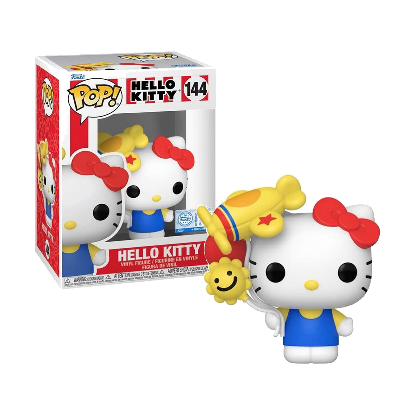 Funko Pop! Sanrio: Hello Kitty And Friends - Hello Kitty #135 / Hello Kitty On Rocking Horse / Hello Kitty (Cow) / Kuromi (Cow) / Hello Kitty (with Balloons) / Kuromi #143 *PREORDER*