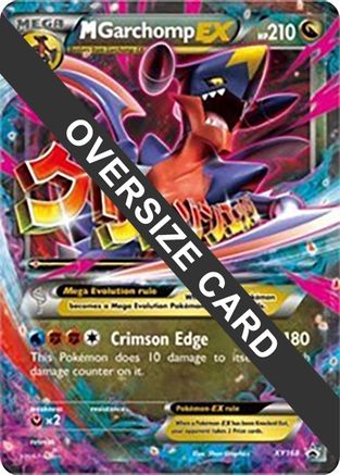 M Garchomp EX - XY168  - Holofoil Jumbo Cards - Promo