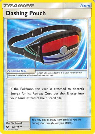 Dashing Pouch 092  SM  Crimson Invasion - Uncommon