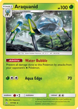 Araquanid  SM  Ultra Prism - Rare