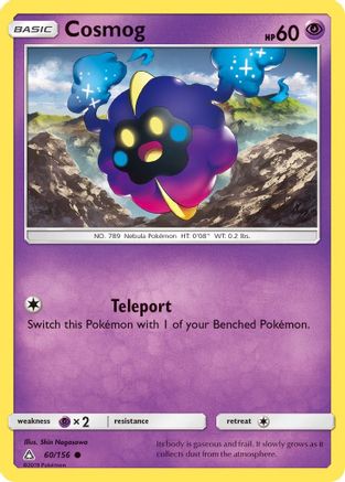 Cosmog/156  - Reverse Holofoil SM  Ultra Prism - Common