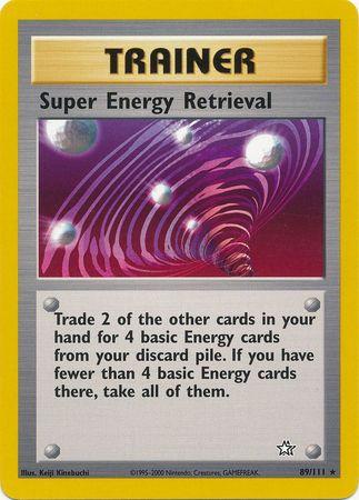 Super Energy Retrieval 089  - Unlimited Neo Genesis - Rare