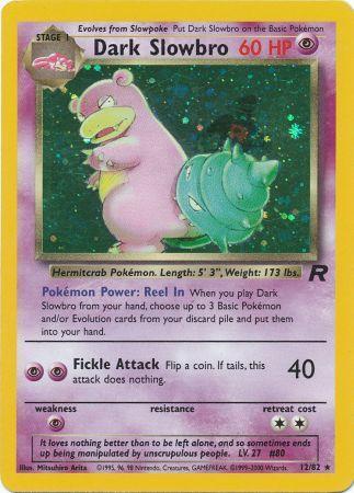 Dark Slowbro (12) (12) 012  - Unlimited Holofoil Team Rocket - Holo Rare