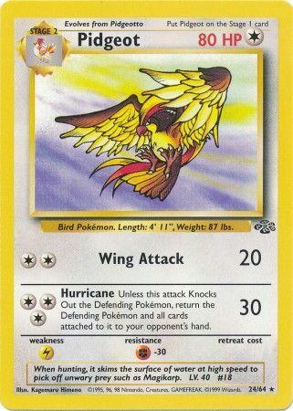 Pidgeot (24) (24) 024  - Unlimited Jungle - Rare