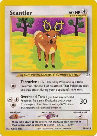 Stantler 038  - Unlimited Neo Revelation - Uncommon
