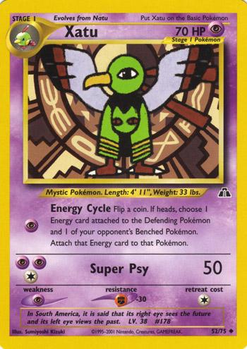 Xatu 052  - Unlimited Neo Discovery - Uncommon
