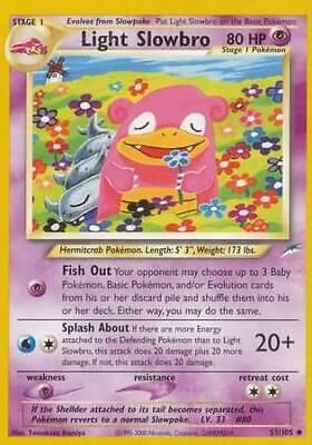 Light Slowbro 051  - Unlimited Neo Destiny - Uncommon