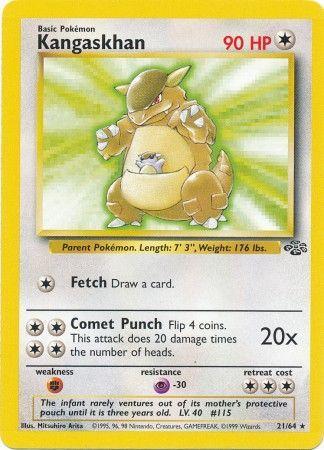Kangaskhan (21) (21) 021  - Unlimited Jungle - Rare