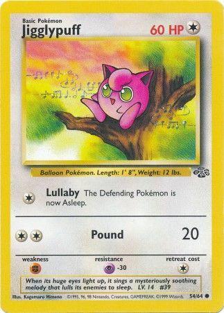 Jigglypuff 054  - Unlimited Jungle - Common