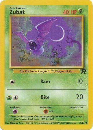 Zubat 070  - Unlimited Team Rocket - Common