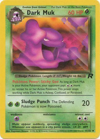 Dark Muk 041  - Unlimited Team Rocket - Uncommon