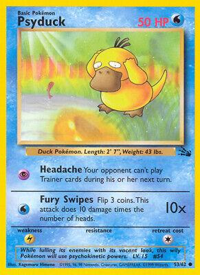 Psyduck 053  - Unlimited Fossil - Common