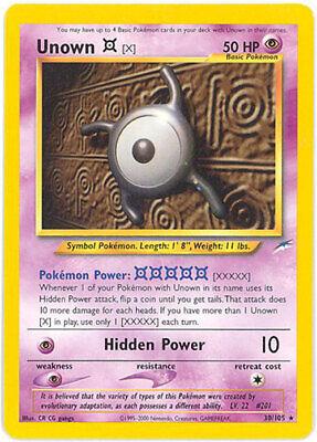 Unown [X]  - Unlimited Neo Destiny - Rare