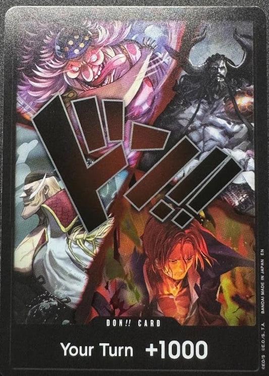 DON!! Card (Alternate Art) (The Four Emperors) - The World's Strongest Warriors