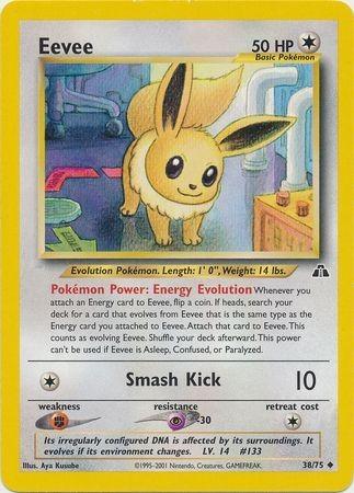 Eevee 038  - Unlimited Neo Discovery - Uncommon