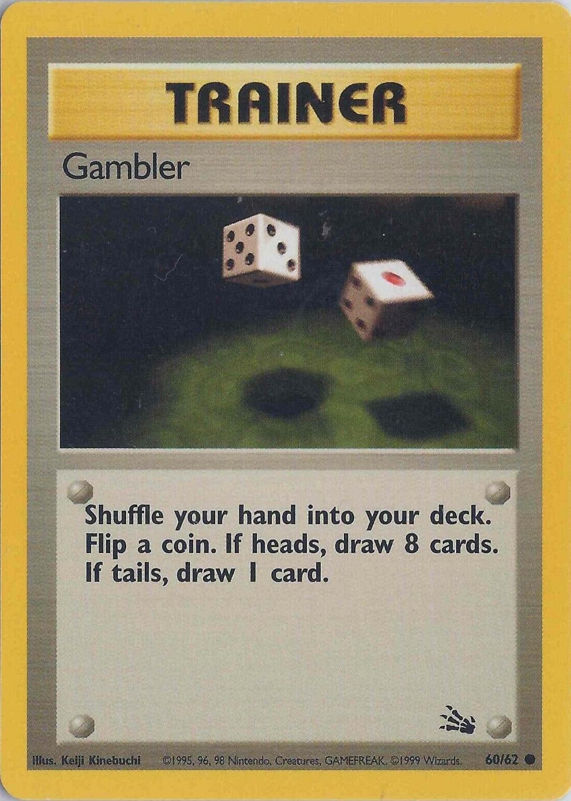 Gambler 060  - Unlimited Fossil - Common