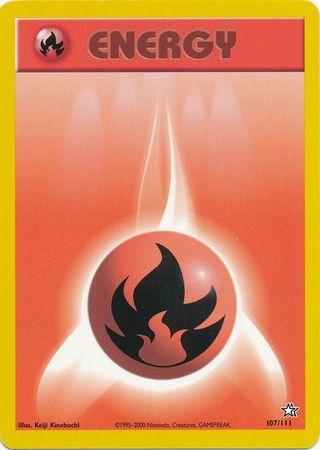 Fire Energy 107  - Unlimited Neo Genesis - Common