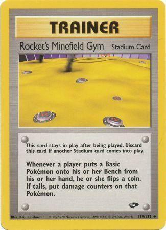Rocket's Minefield Gym 119  - Unlimited Gym Challenge - Uncommon