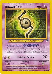 Unown [S] 087  - Unlimited Neo Destiny - Common