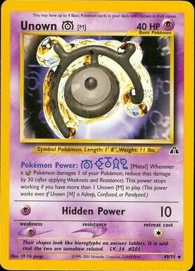 Unown [M] 049  - Unlimited Neo Discovery - Uncommon