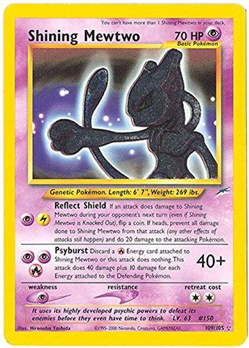 Shining Mewtwo  - Unlimited Holofoil Neo Destiny - Secret Rare