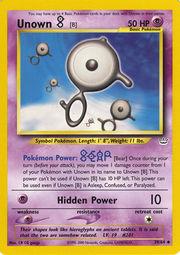 Unown [B] 039  - Unlimited Neo Revelation - Uncommon