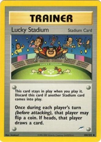 Lucky Stadium 100/105  - Unlimited Neo Destiny - Uncommon