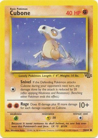 Cubone 050  - Unlimited Jungle - Common