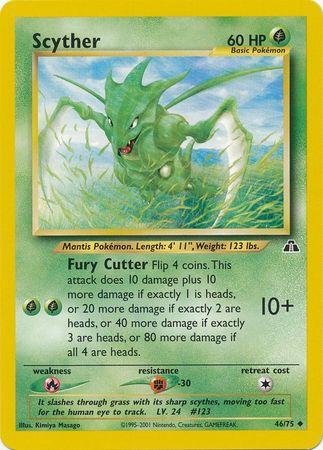 Scyther 046  - Unlimited Neo Discovery - Uncommon