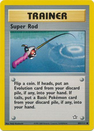 Super Rod 103  - Unlimited Neo Genesis - Common