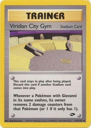 Viridian City Gym 123  - Unlimited Gym Challenge - Uncommon