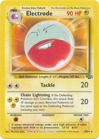 Electrode (18) (18) 018  - Unlimited Jungle - Rare