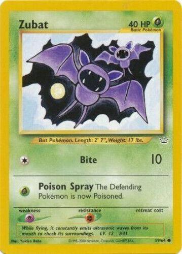Zubat 059  - Unlimited Neo Revelation - Common