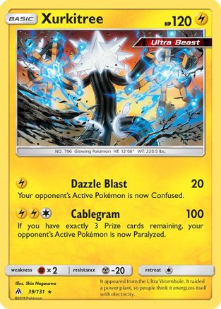 Xurkitree 039  SM  Forbidden Light - Rare