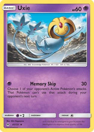 Uxie 041/131  SM  Forbidden Light - Uncommon