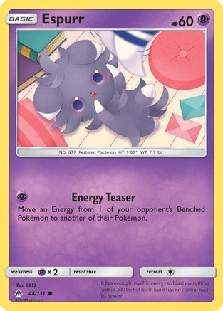 Espurr 044  SM  Forbidden Light - Common