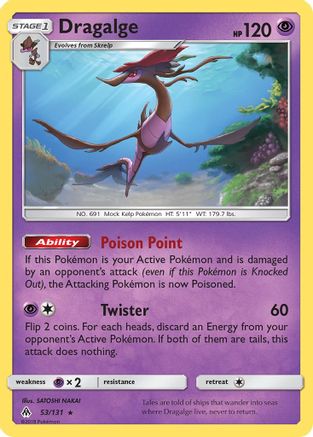 Dragalge  SM  Forbidden Light - Rare